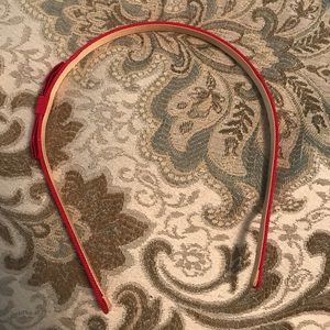 J. Crew Accessories - J. Crew grosgrain bow headband, red J. Crew Accessories - J. Crew grosgrain bow headband, red